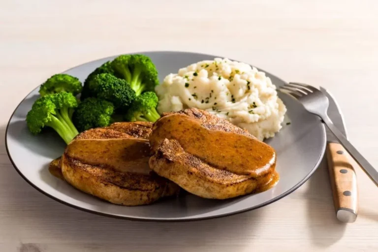 Outback Chicken, Ribs, & More Menu 7 Caramel Mustard Glazed Pork Chops