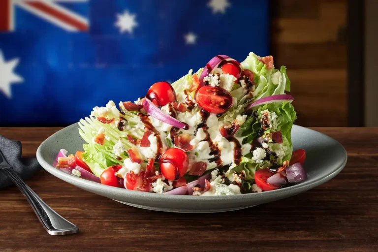 Outback 3 Course Meal (Aussie 3 Course Meal) 7 Classic Blue Cheese Wedge Side Salad