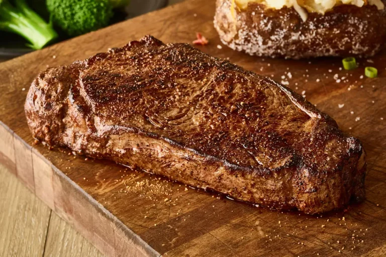 Outback Steakhouse Dinner Menuย 4 New York Strip* 12 oz.