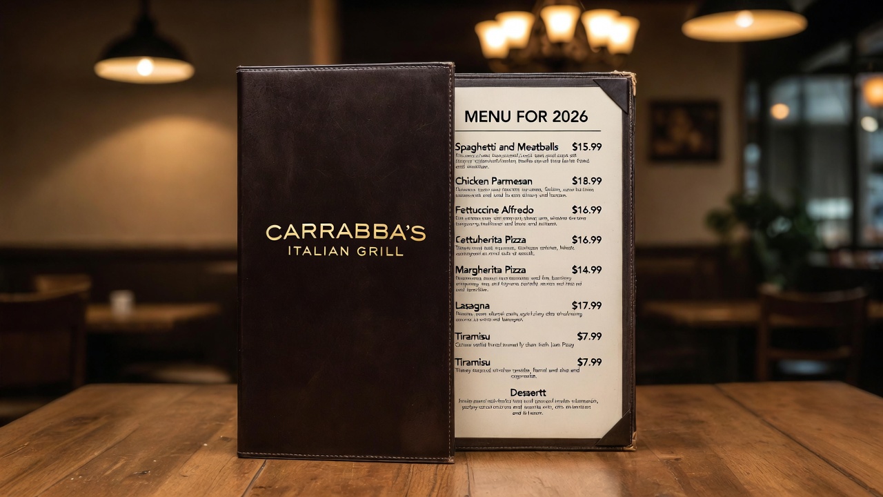 Carrabba’s menu with prices 2026 USA – pasta and chicken dishes