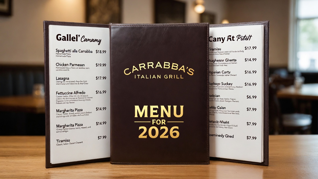 Carrabba’s menu with prices 2026 USA – family Italian meal